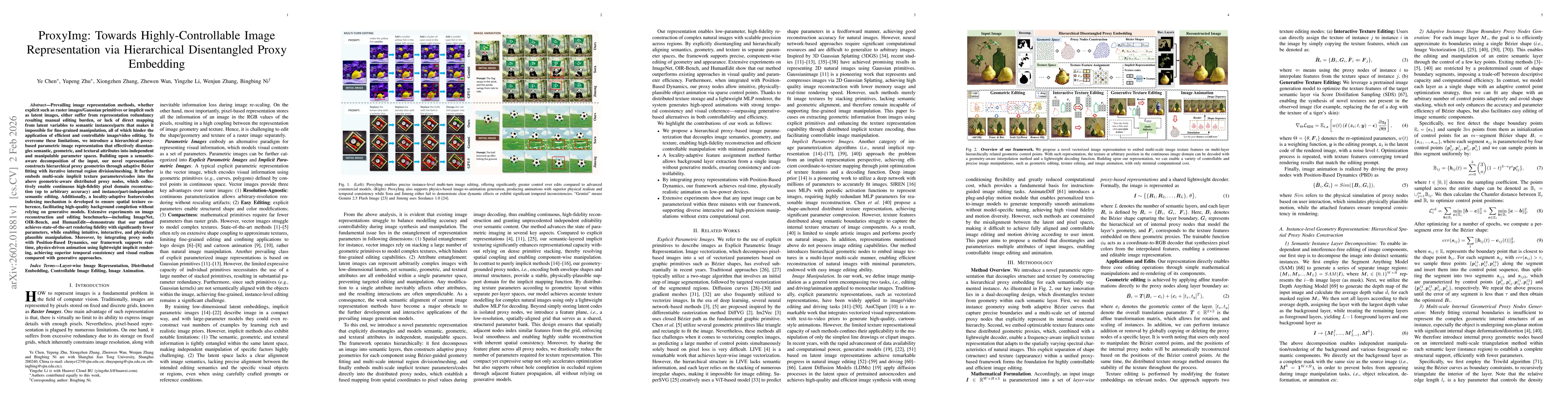 Thumbnail for ProxyImg: Towards Highly-Controllable Image Representation via Hierarchical Disentangled Proxy Embedding