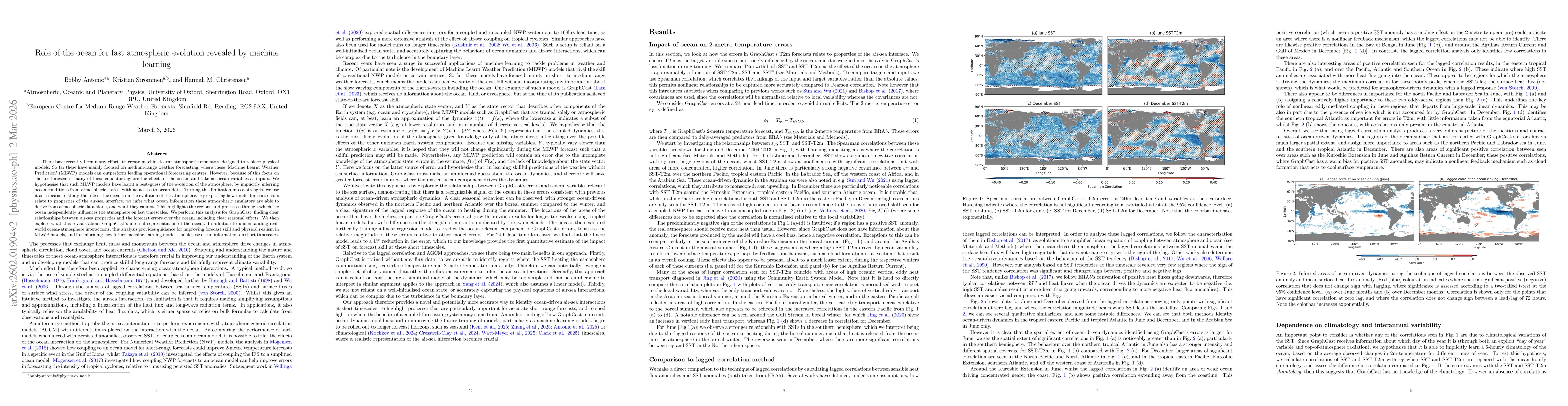 Thumbnail for Role of the ocean for fast atmospheric evolution revealed by machine learning