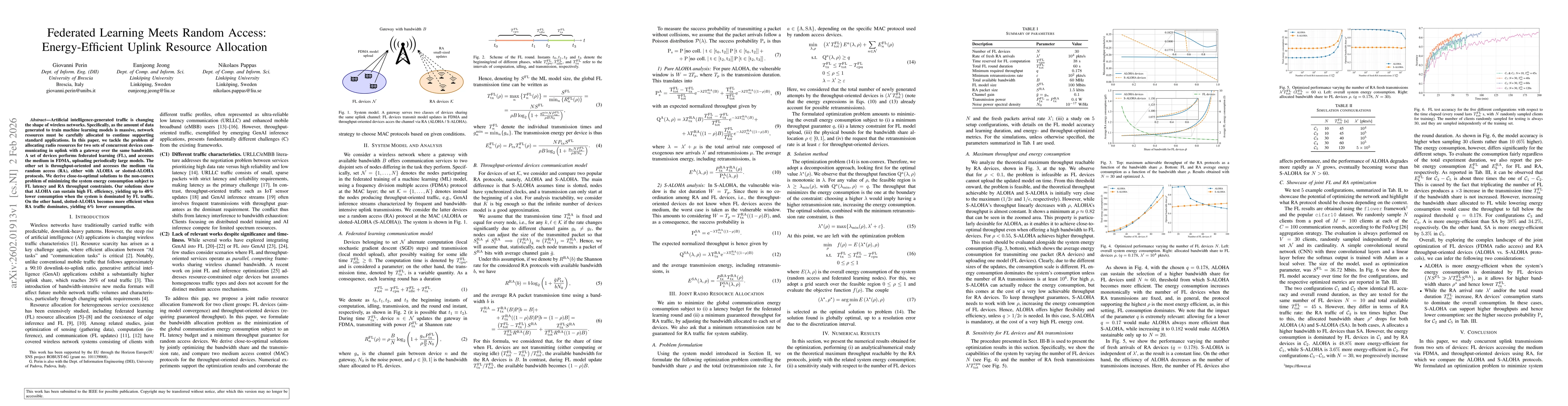 Thumbnail for Federated Learning Meets Random Access: Energy-Efficient Uplink Resource Allocation