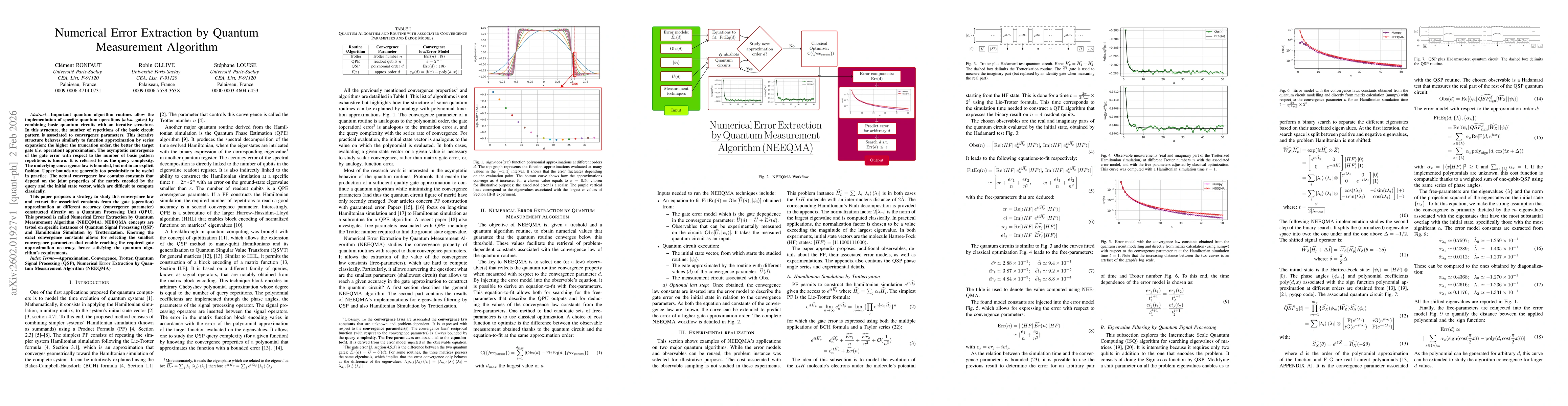 Thumbnail for Numerical Error Extraction by Quantum Measurement Algorithm