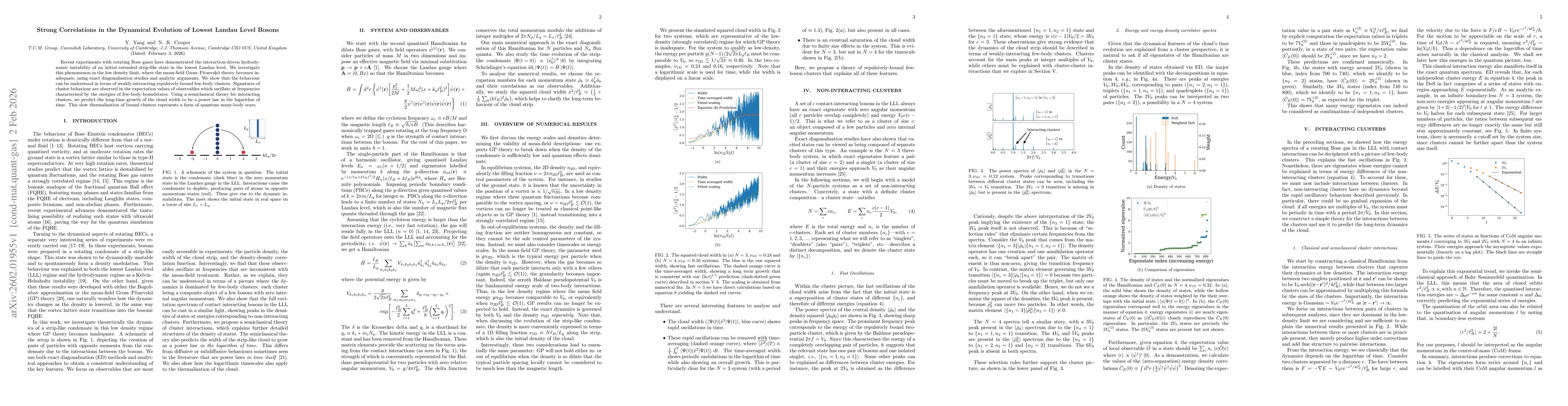 Thumbnail for Strong Correlations in the Dynamical Evolution of Lowest Landau Level Bosons