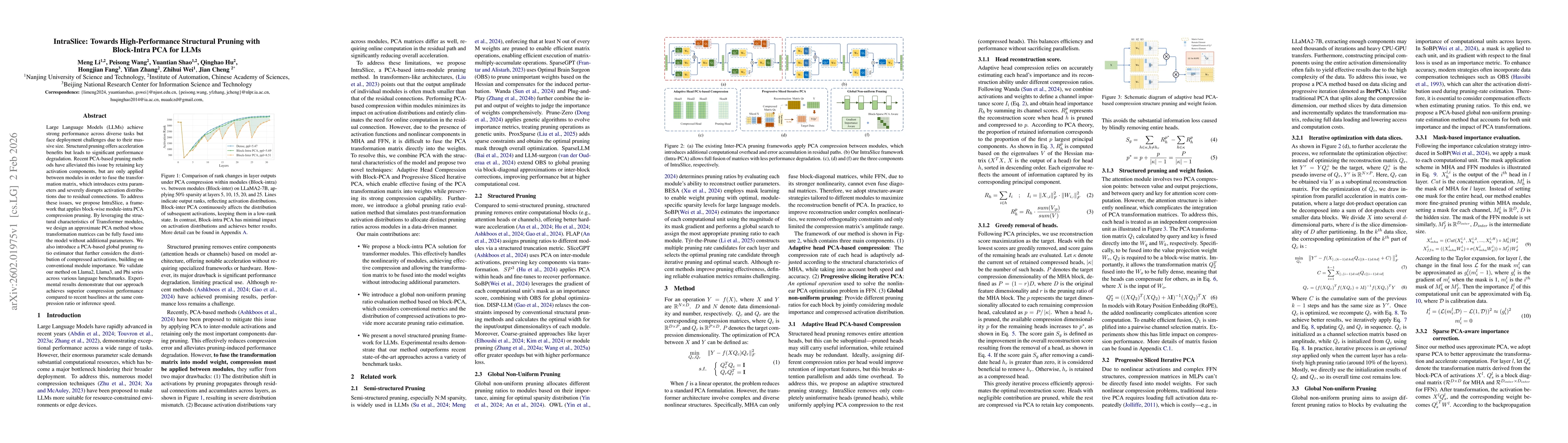 Thumbnail for IntraSlice: Towards High-Performance Structural Pruning with Block-Intra PCA for LLMs
