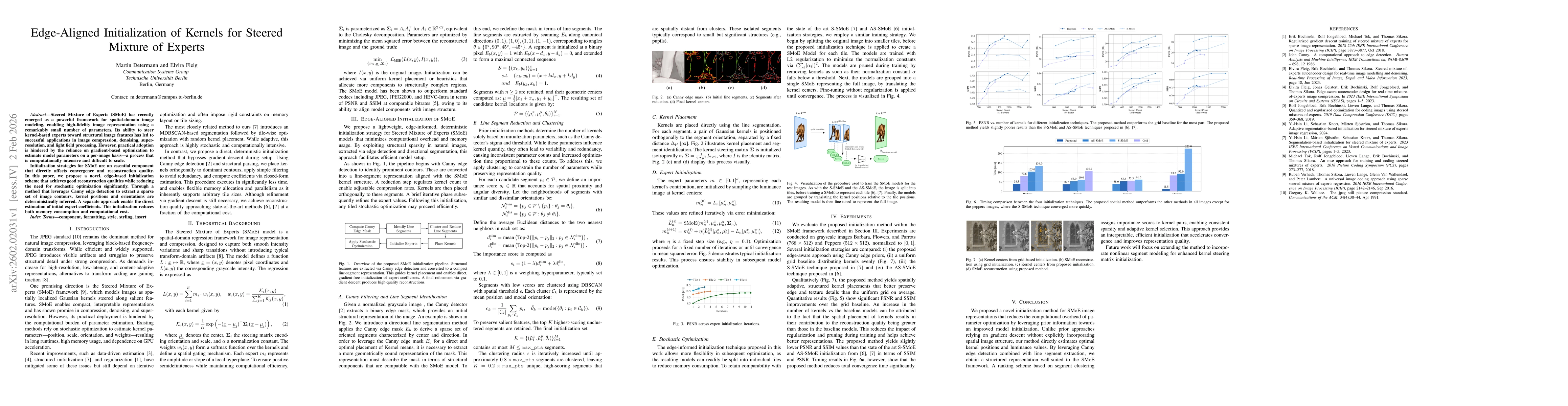 Thumbnail for Edge-Aligned Initialization of Kernels for Steered Mixture-of-Experts