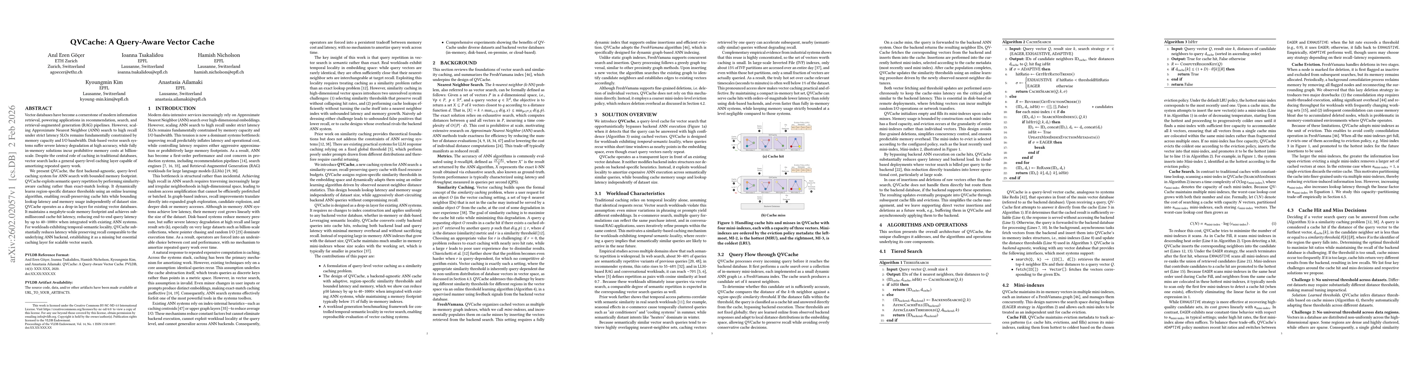 Thumbnail for QVCache: A Query-Aware Vector Cache