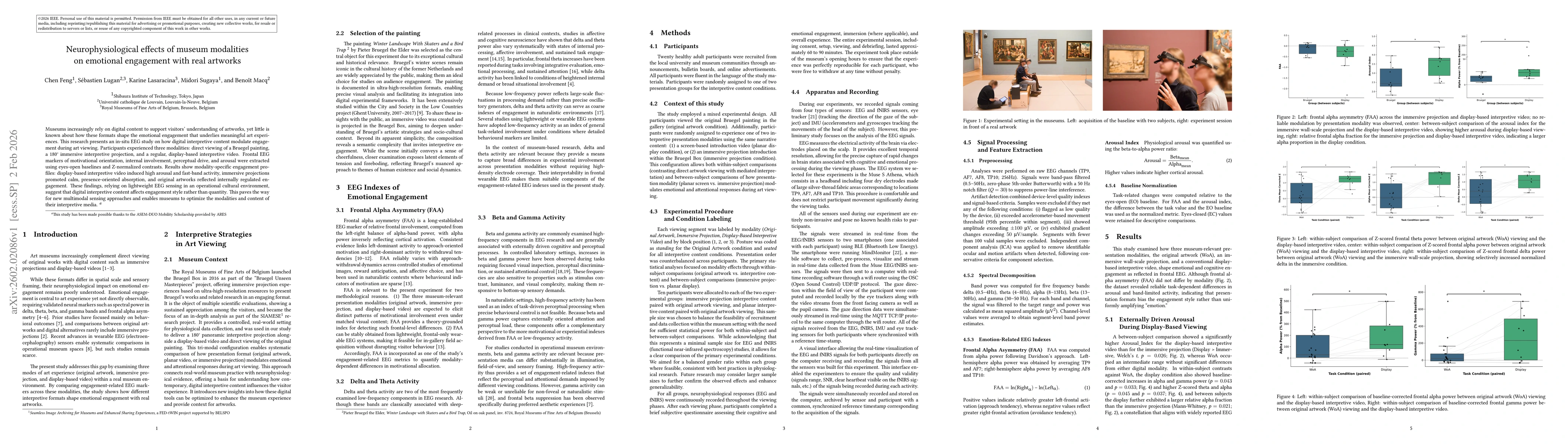 Thumbnail for Neurophysiological effects of museum modalities on emotional engagement with real artworks
