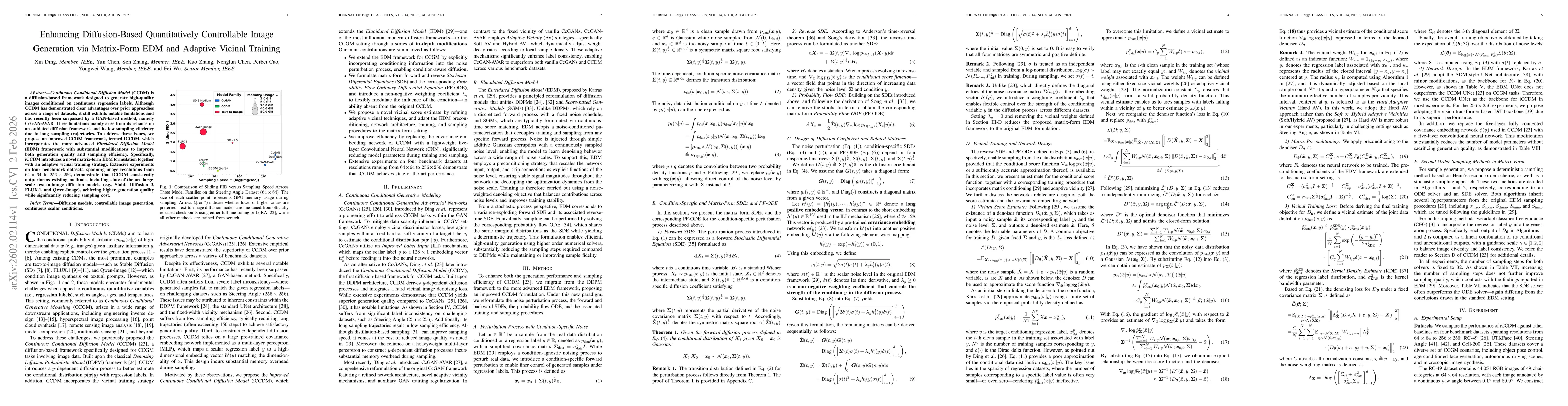 Thumbnail for Enhancing Diffusion-Based Quantitatively Controllable Image Generation via Matrix-Form EDM and Adaptive Vicinal Training