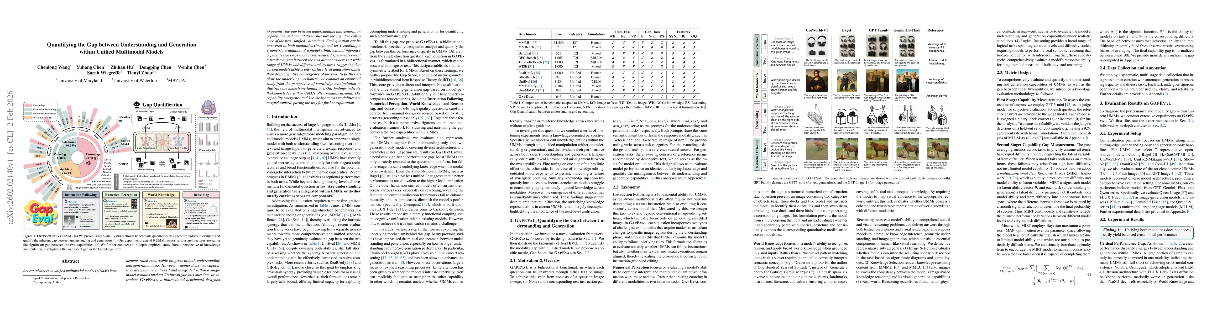 Thumbnail for Quantifying the Gap between Understanding and Generation within Unified Multimodal Models