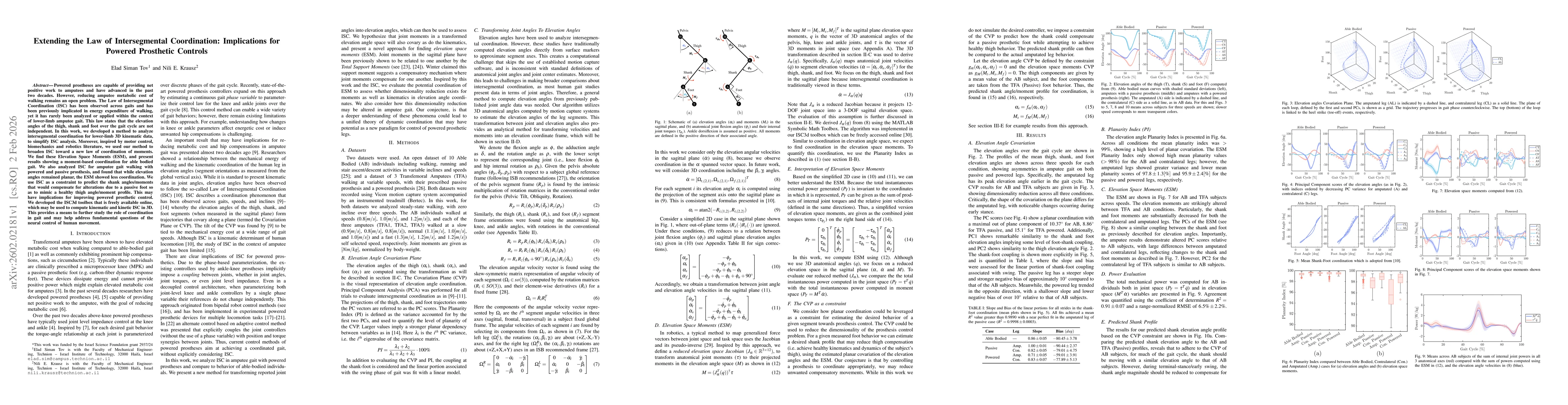 Thumbnail for Extending the Law of Intersegmental Coordination: Implications for Powered Prosthetic Controls