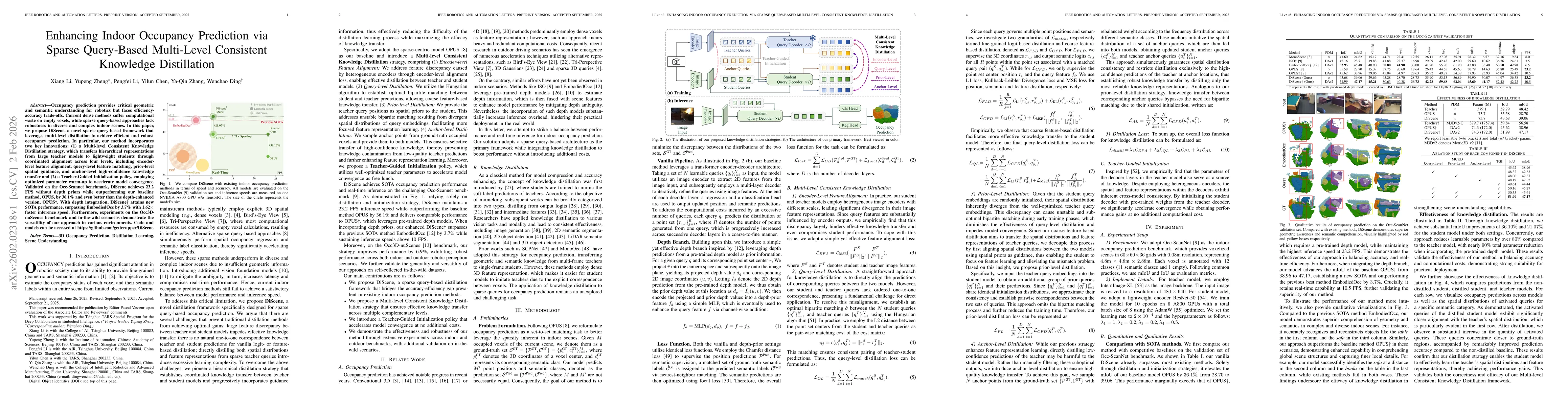 Thumbnail for Enhancing Indoor Occupancy Prediction via Sparse Query-Based Multi-Level Consistent Knowledge Distillation