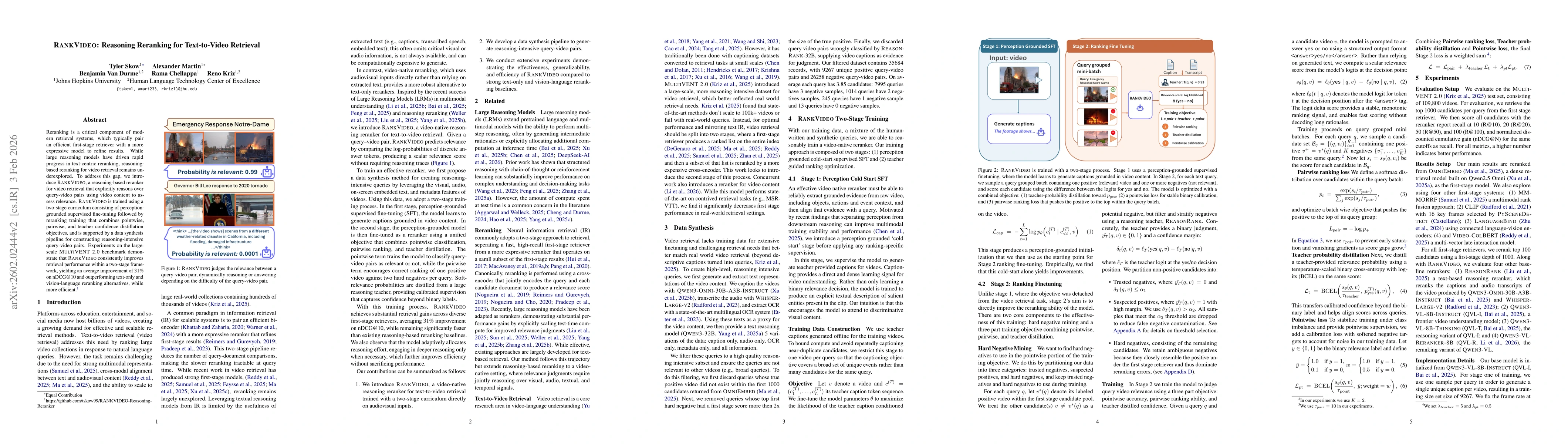 Thumbnail for RANKVIDEO: Reasoning Reranking for Text-to-Video Retrieval