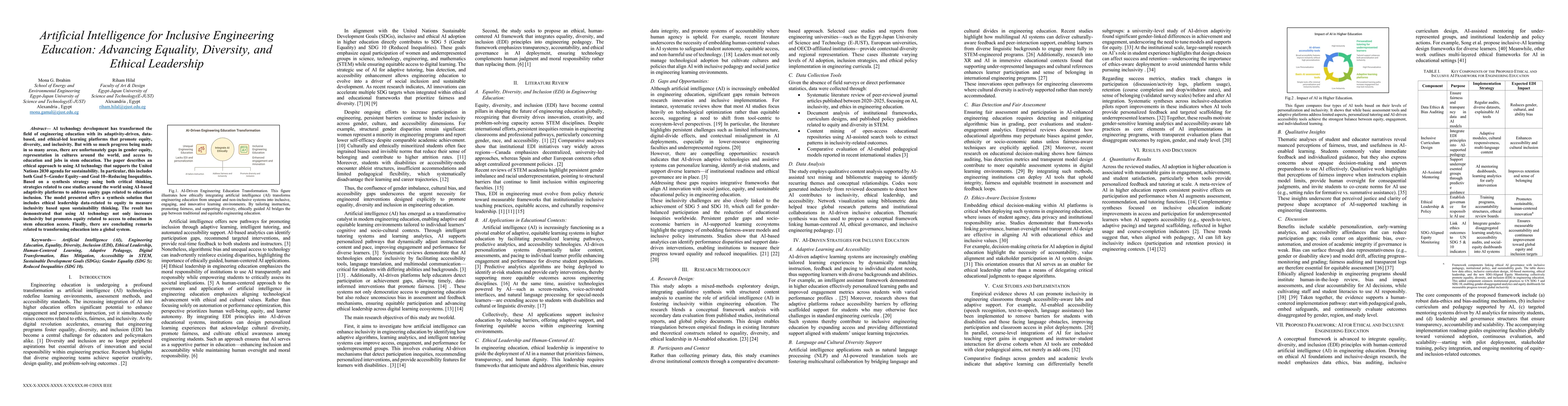 Thumbnail for Artificial Intelligence for Inclusive Engineering Education: Advancing Equality, Diversity, and Ethical Leadership