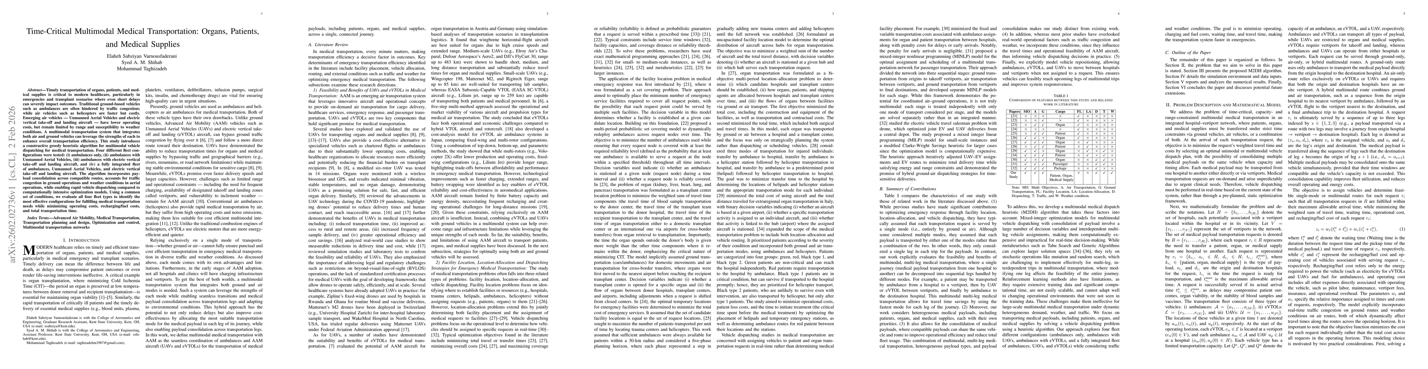 Thumbnail for Time-Critical Multimodal Medical Transportation: Organs, Patients, and Medical Supplies