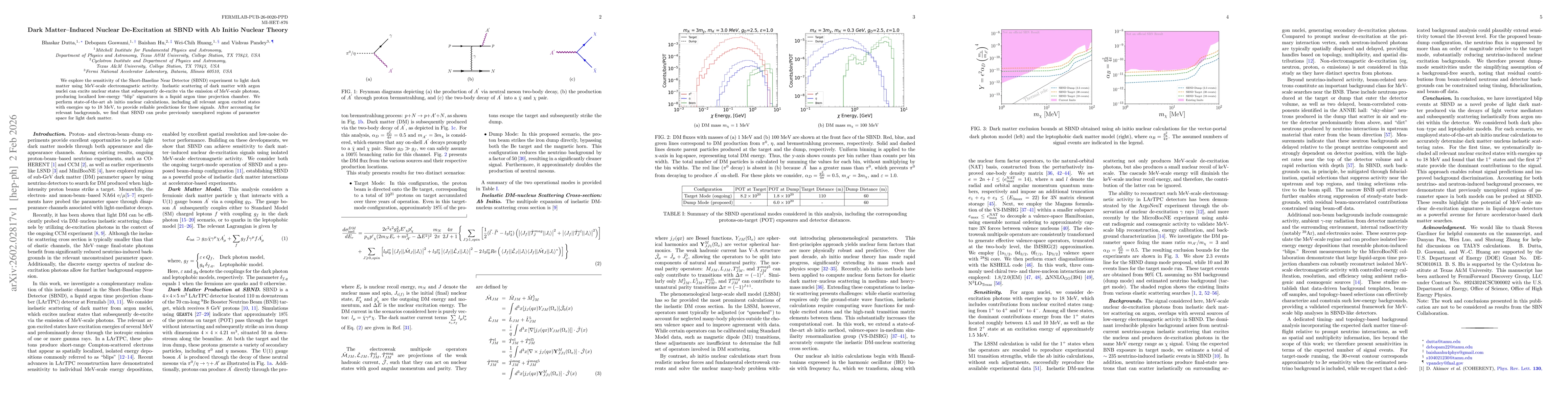 Thumbnail for Dark Matter-Induced Nuclear De-Excitation at SBND with Ab Initio Nuclear Theory