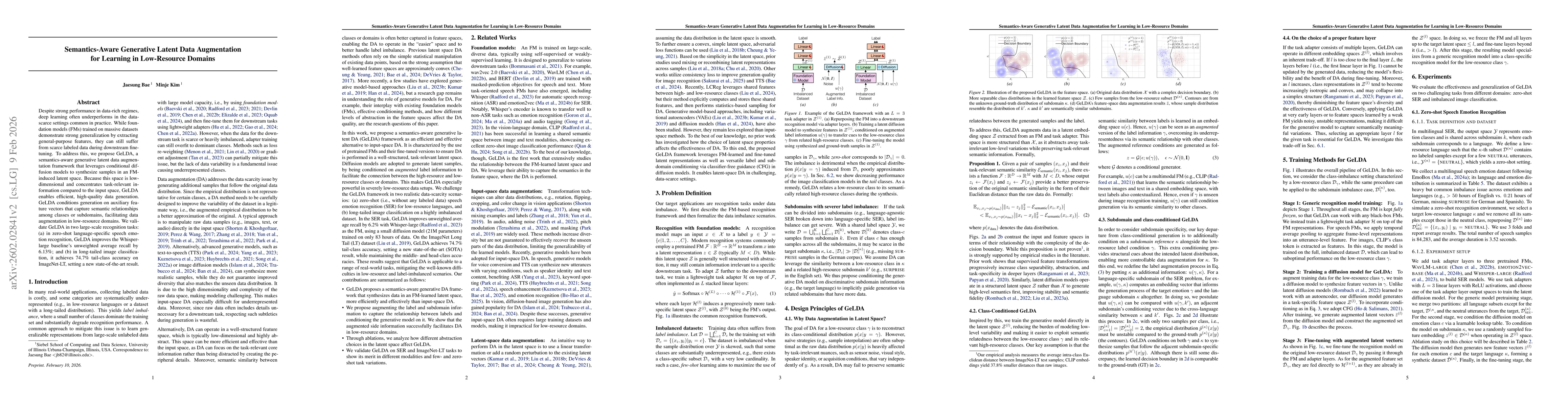 Thumbnail for Semantics-Aware Generative Latent Data Augmentation for Learning in Low-Resource Domains