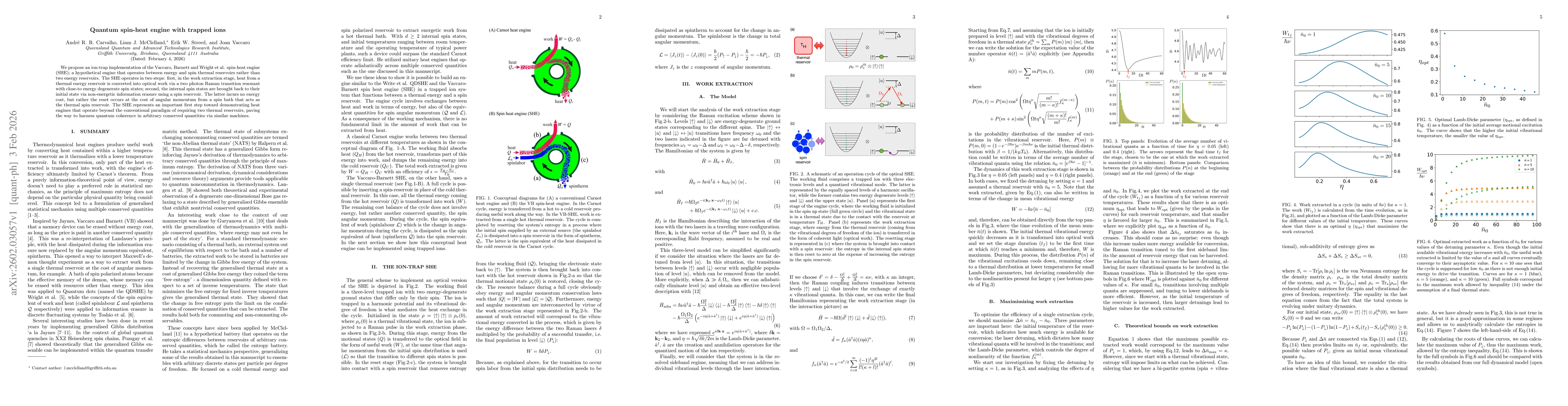 Thumbnail for Quantum spin-heat engine with trapped ions