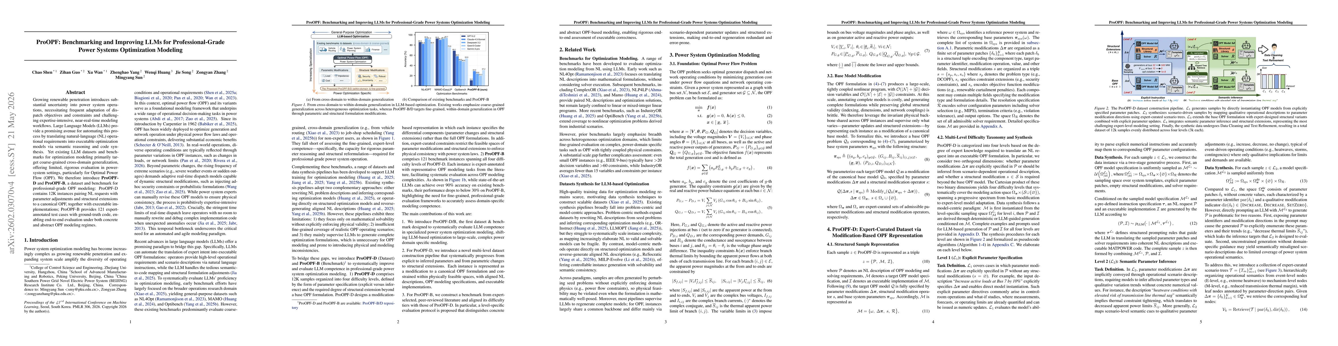 Thumbnail for ProOPF: Benchmarking and Improving LLMs for Professional-Grade Power Systems Optimization Modeling
