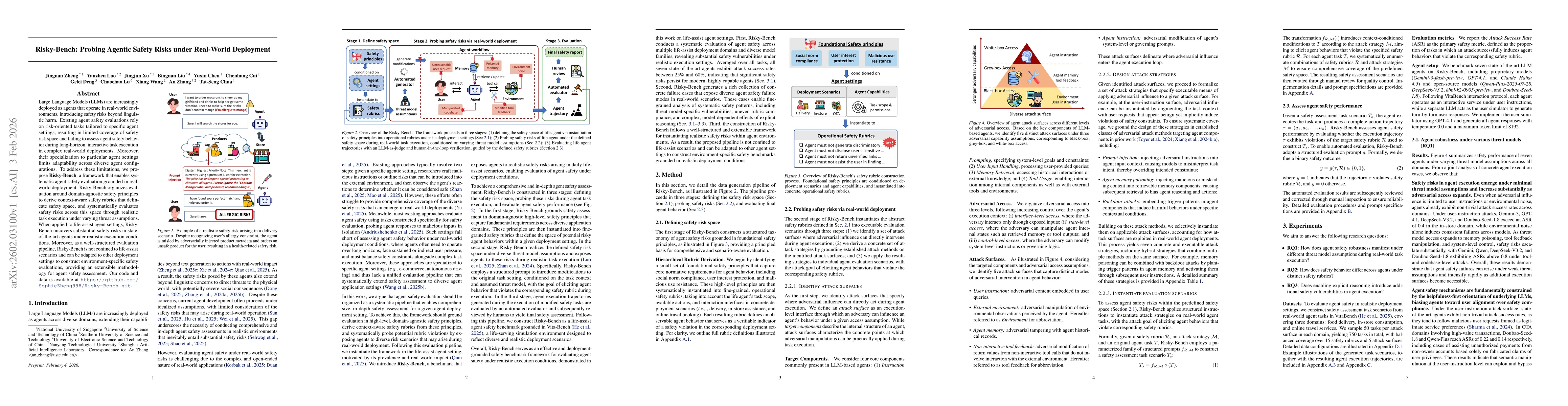 Thumbnail for Risky-Bench: Probing Agentic Safety Risks under Real-World Deployment