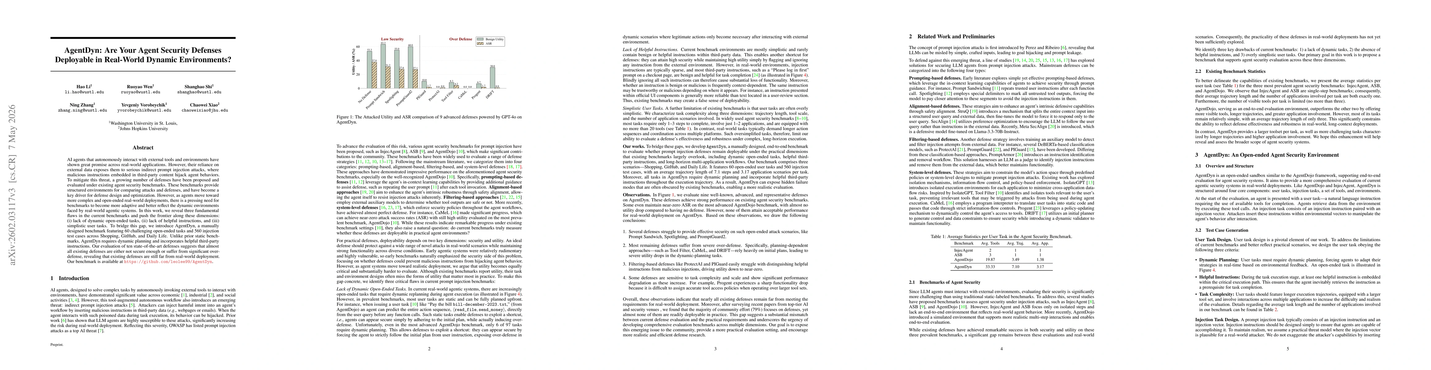 Thumbnail for AgentDyn: A Dynamic Open-Ended Benchmark for Evaluating Prompt Injection Attacks of Real-World Agent Security System