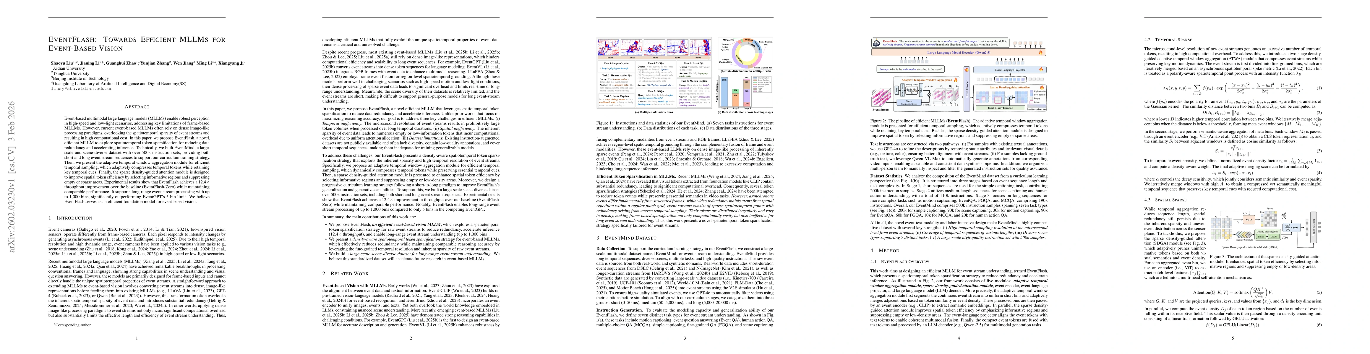 Thumbnail for EventFlash: Towards Efficient MLLMs for Event-Based Vision