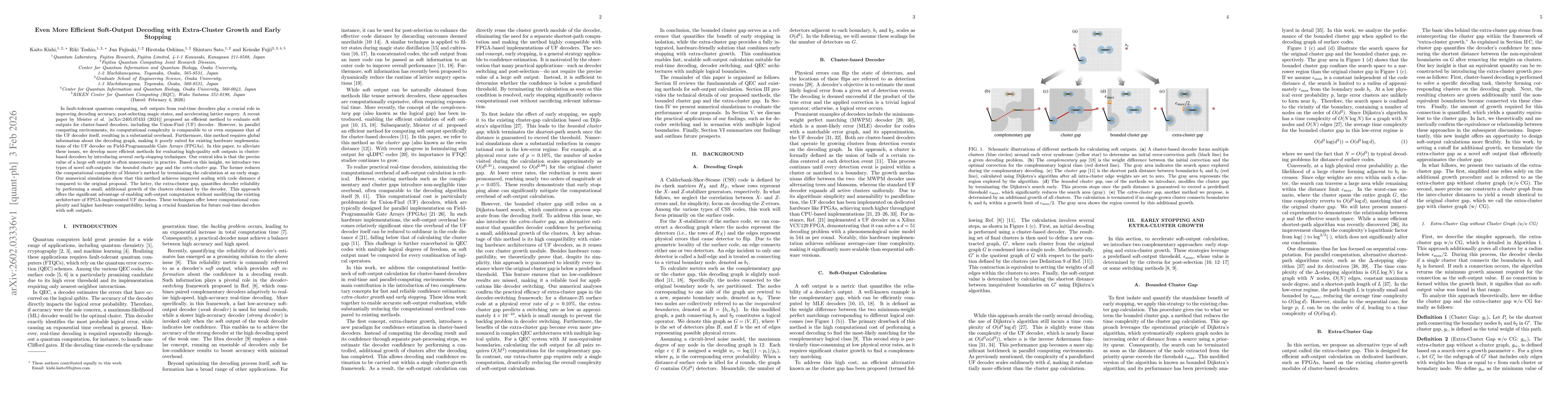 Thumbnail for Even More Efficient Soft-Output Decoding with Extra-Cluster Growth and Early Stopping