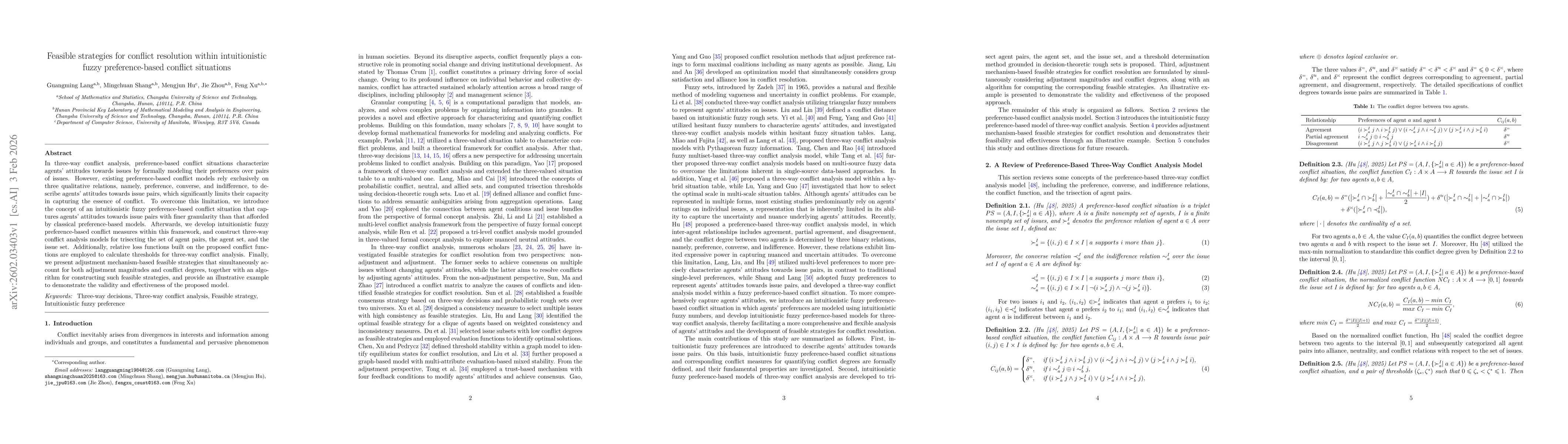 Thumbnail for Feasible strategies for conflict resolution within intuitionistic fuzzy preference-based conflict situations
