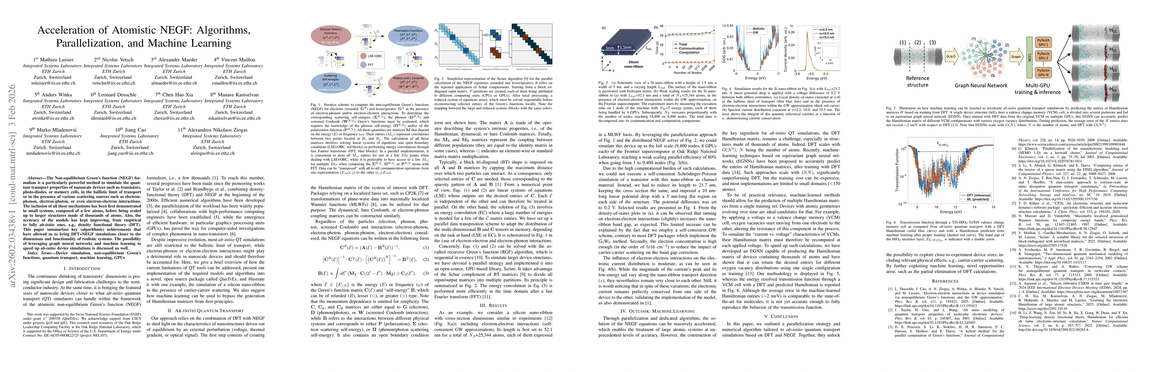 Thumbnail for Acceleration of Atomistic NEGF: Algorithms, Parallelization, and Machine Learning