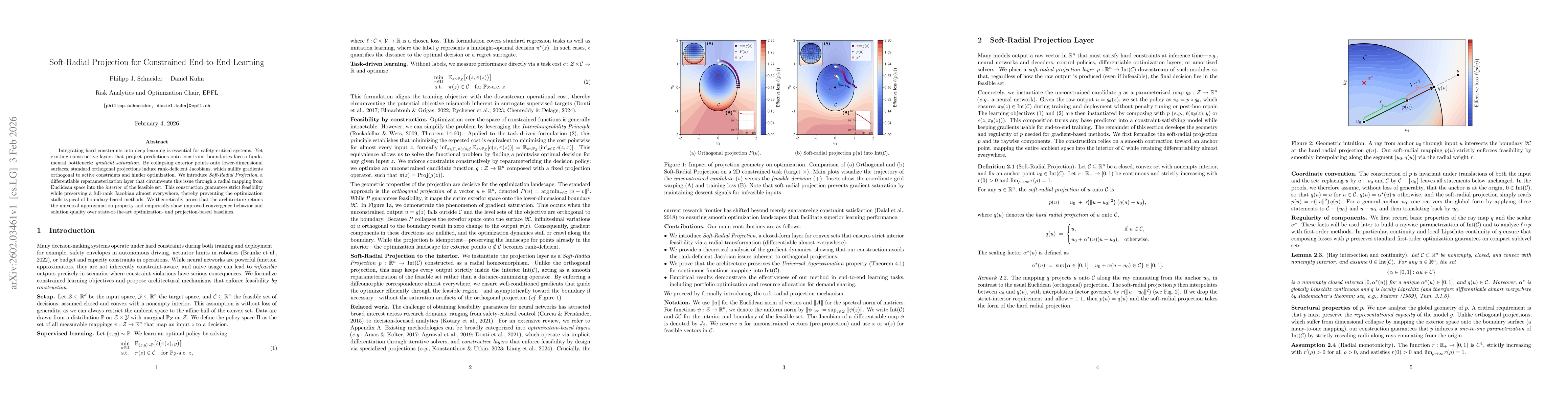 Thumbnail for Soft-Radial Projection for Constrained End-to-End Learning