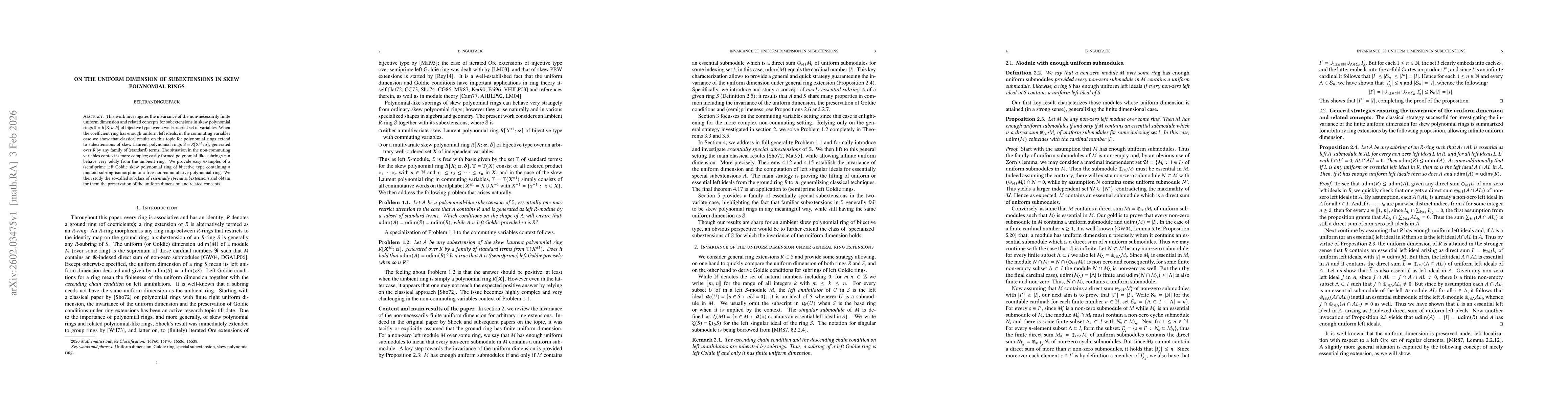 Thumbnail for On the uniform dimension of subextensions in skew polynomial rings