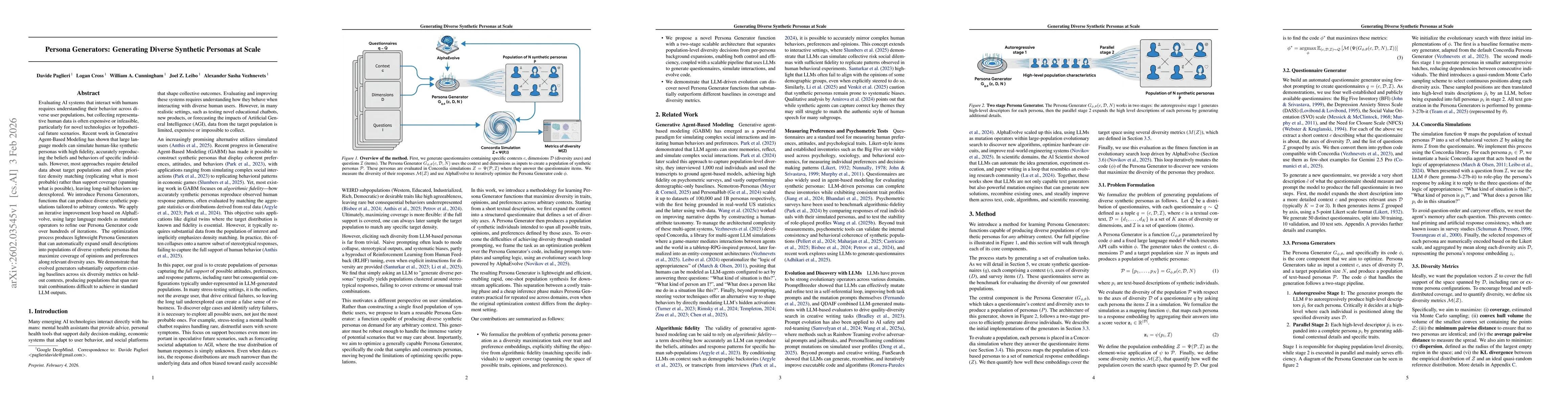 Thumbnail for Persona Generators: Generating Diverse Synthetic Personas at Scale