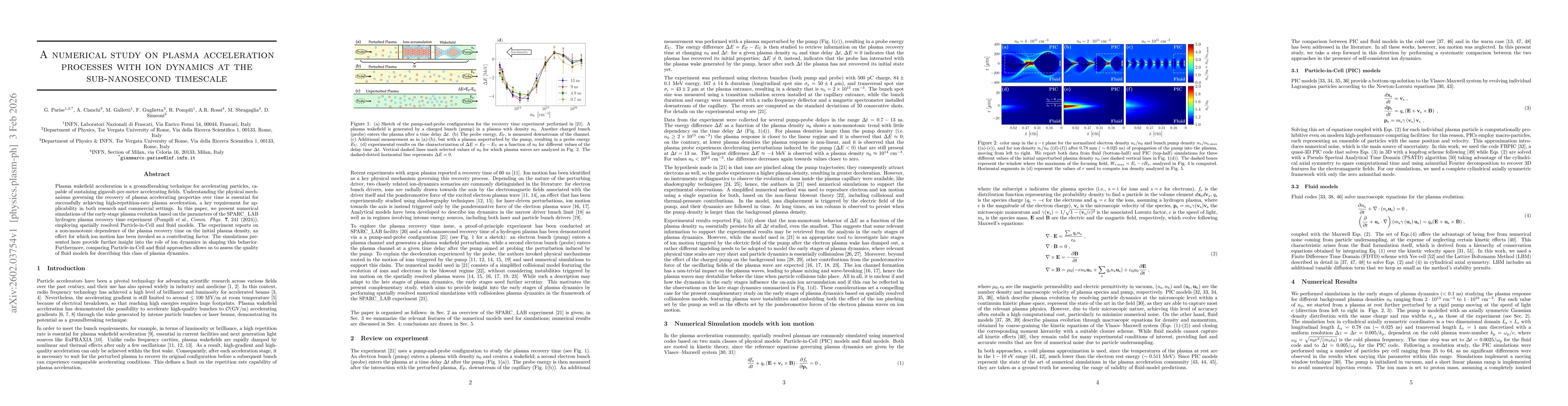 Thumbnail for A numerical study on plasma acceleration processes with ion dynamics at the sub-nanosecond timescale