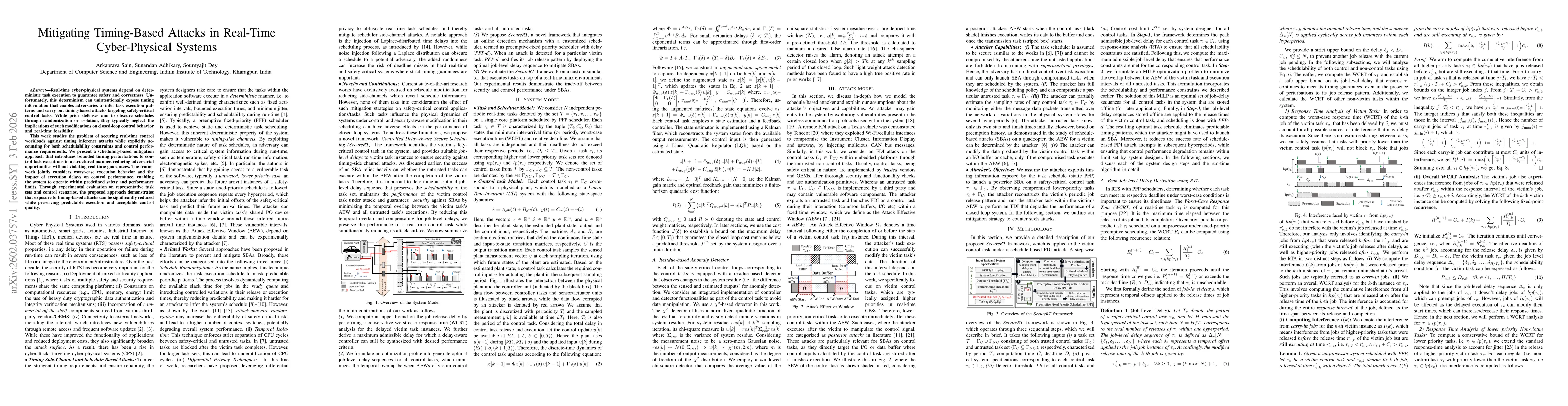 Thumbnail for Mitigating Timing-Based Attacks in Real-Time Cyber-Physical Systems