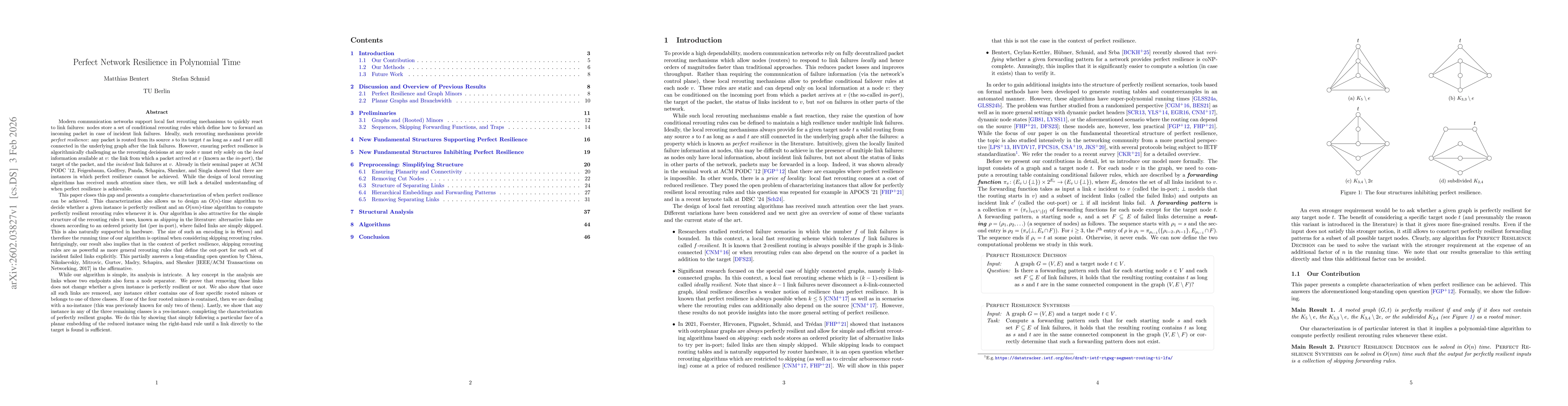 Thumbnail for Perfect Network Resilience in Polynomial Time