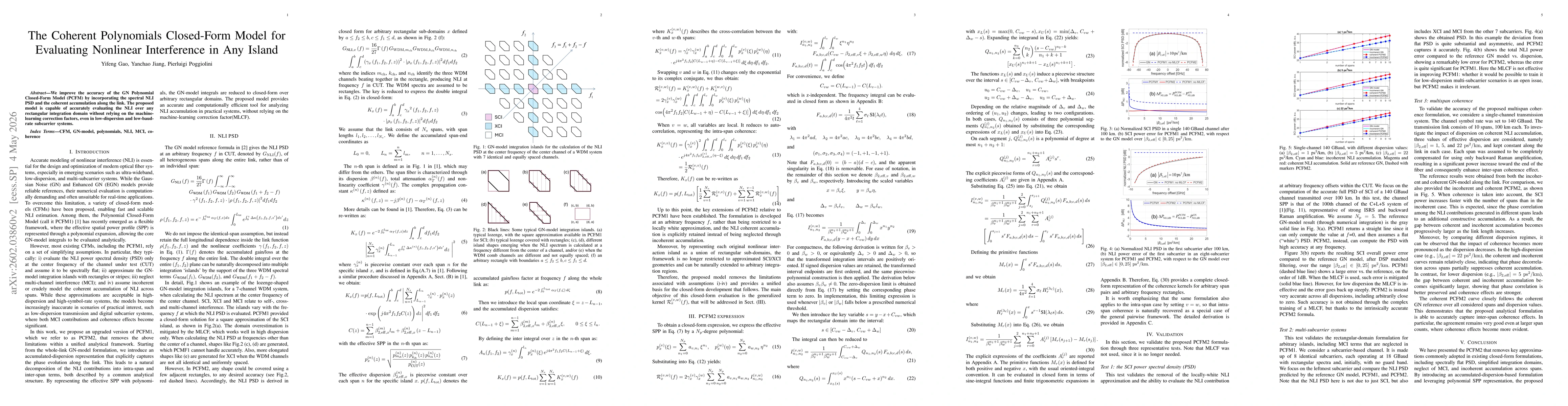 Thumbnail for Polynomial Closed-Form Model for Evaluating Nonlinear Interference in Any Island