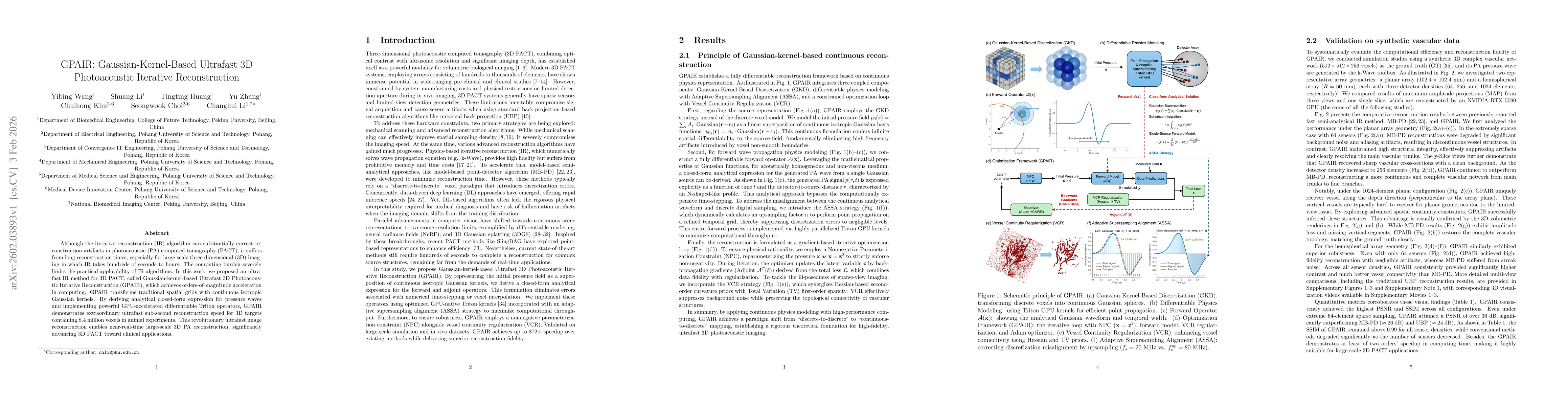Thumbnail for GPAIR: Gaussian-Kernel-Based Ultrafast 3D Photoacoustic Iterative Reconstruction