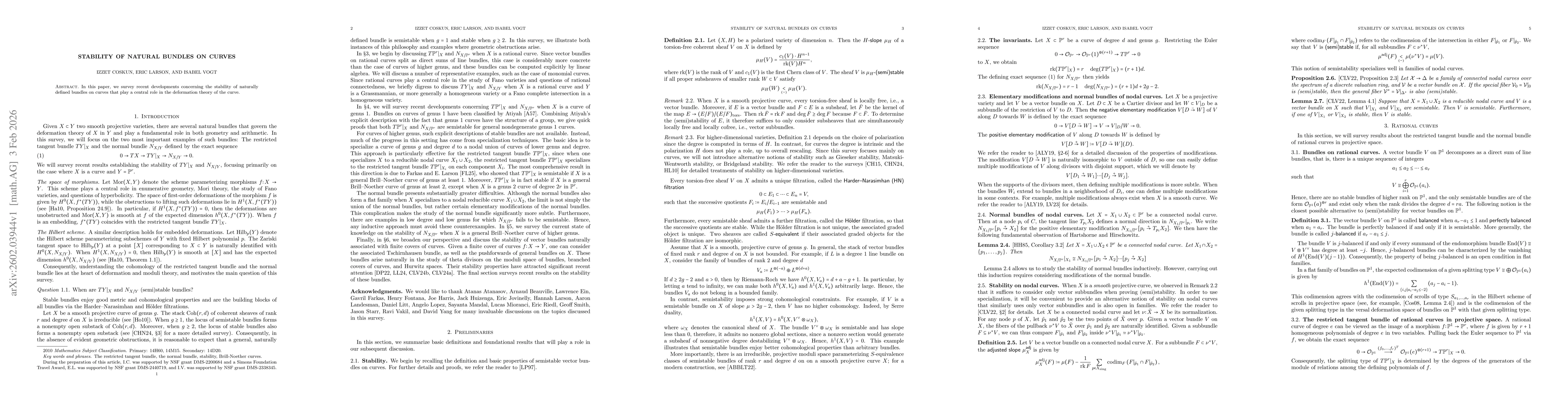 Thumbnail for Stability of natural bundles on curves