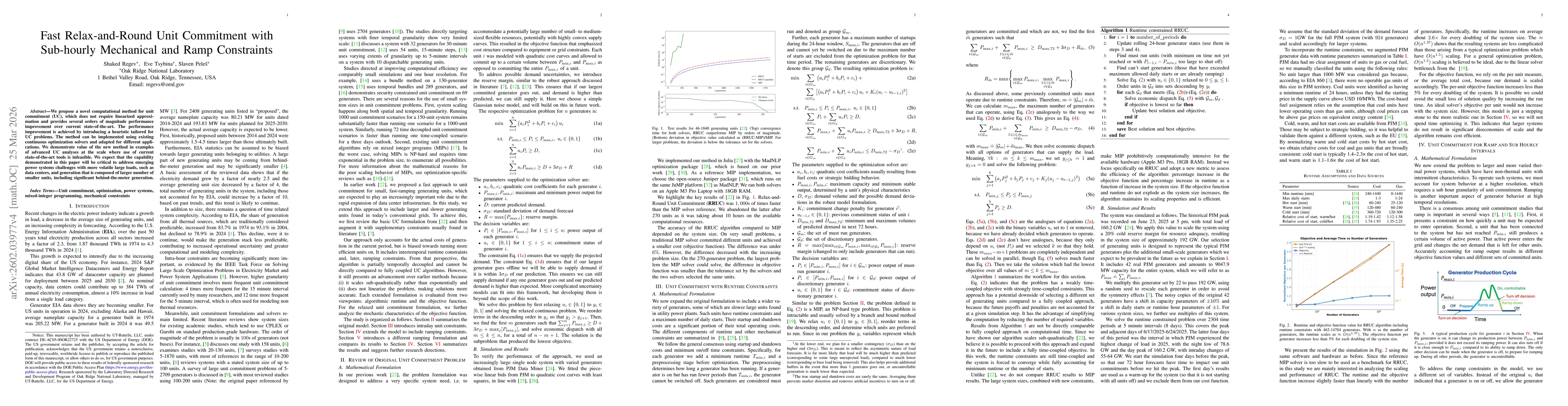 Thumbnail for A Fast Relax-and-Round Approach to Unit Commitment with Sub Hourly Mechanical and Ramp Constraints