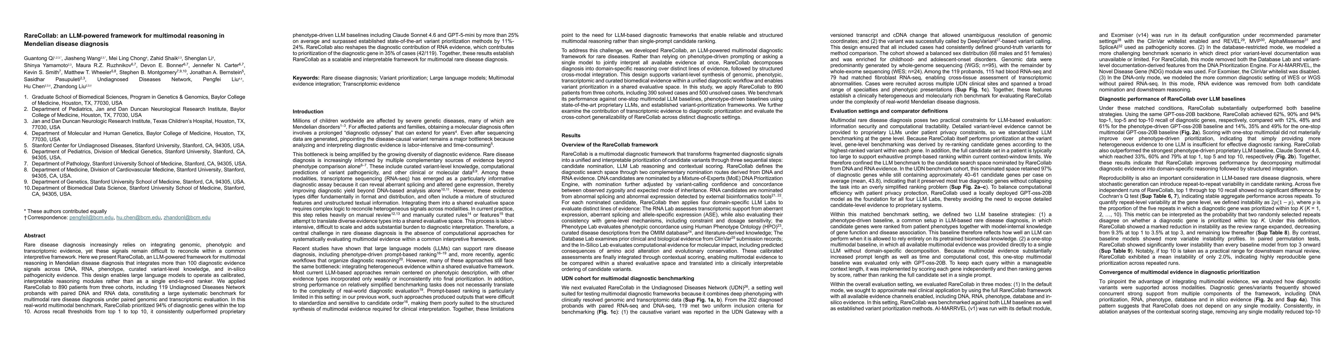 Thumbnail for RareCollab -- An Agentic System Diagnosing Mendelian Disorders with Integrated Phenotypic and Molecular Evidence