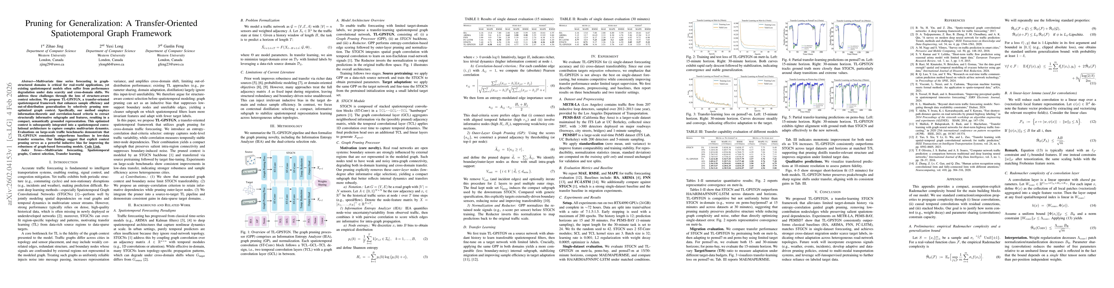 Thumbnail for Pruning for Generalization: A Transfer-Oriented Spatiotemporal Graph Framework