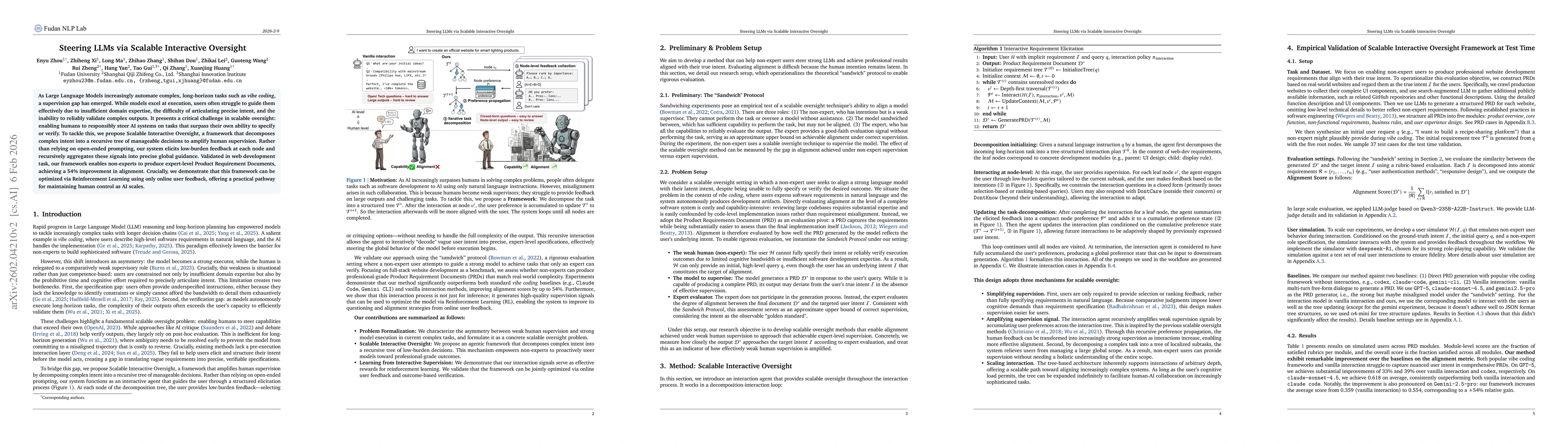 Thumbnail for Steering LLMs via Scalable Interactive Oversight