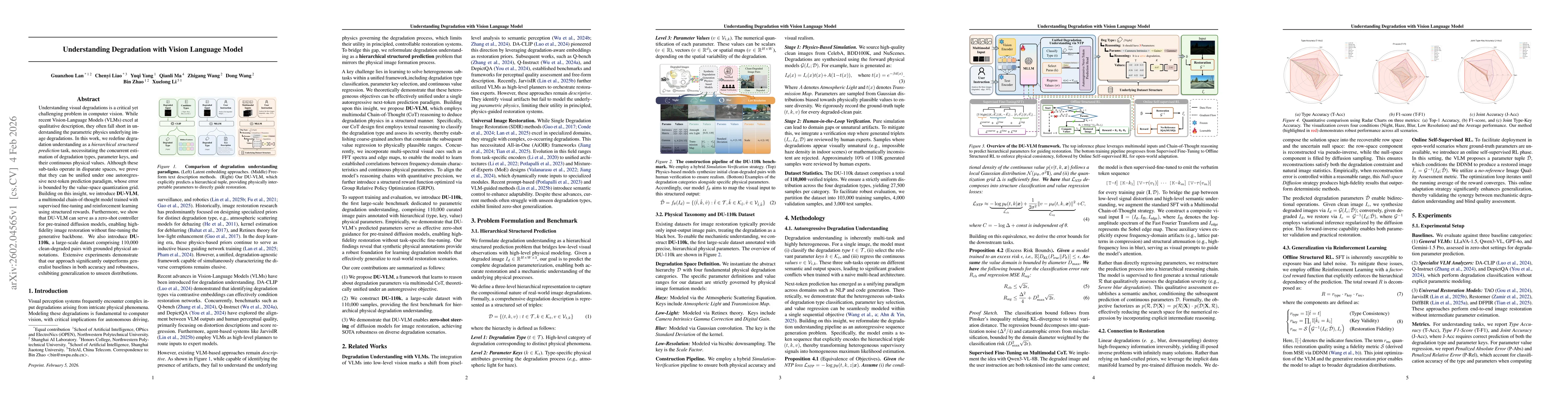 Thumbnail for Understanding Degradation with Vision Language Model