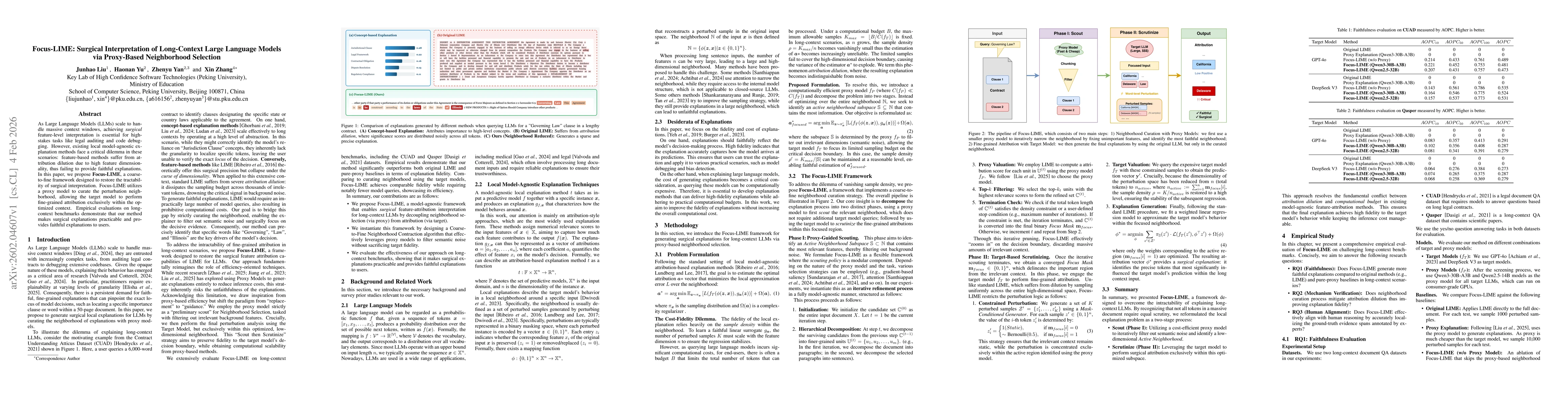 Thumbnail for Focus-LIME: Surgical Interpretation of Long-Context Large Language Models via Proxy-Based Neighborhood Selection