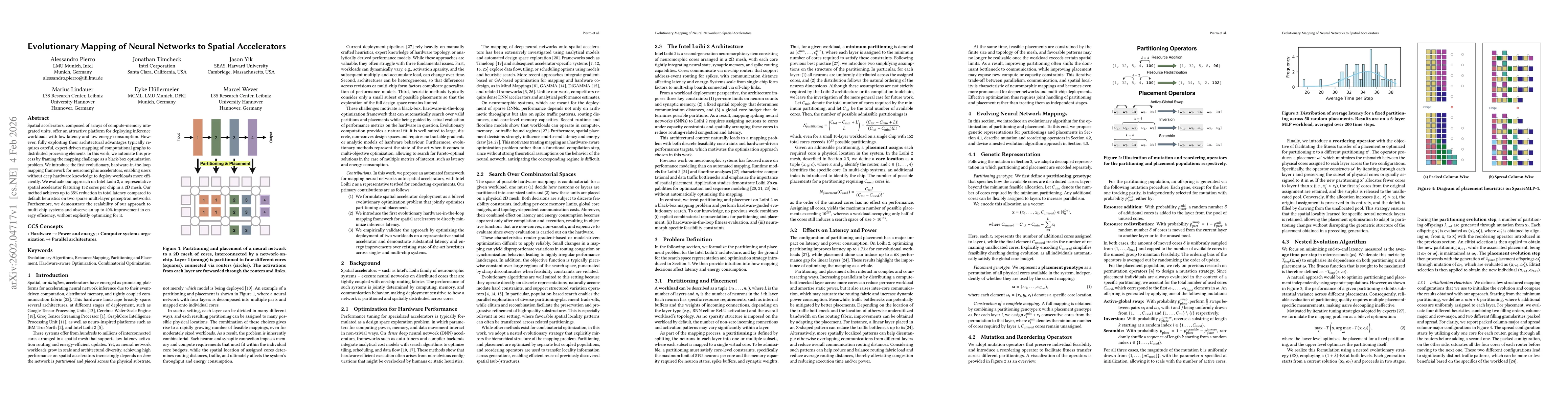Thumbnail for Evolutionary Mapping of Neural Networks to Spatial Accelerators