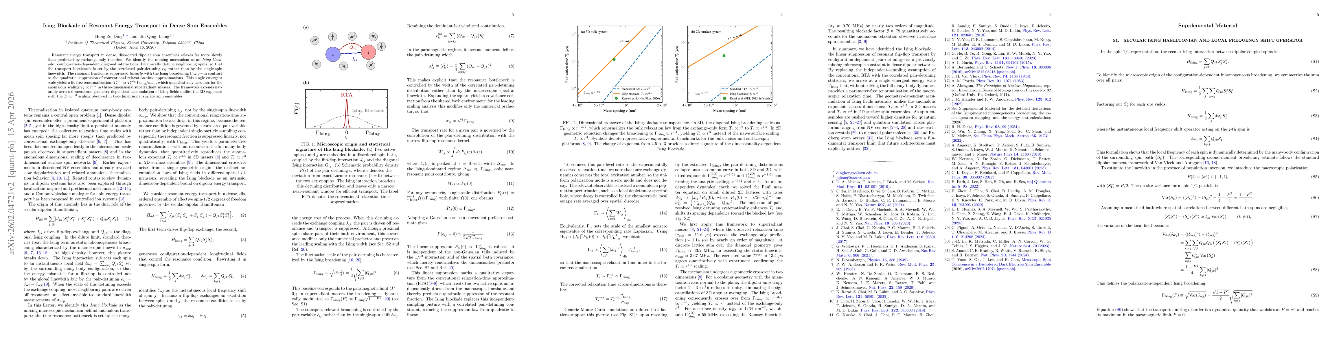 Thumbnail for Ising-Induced Spectral Broadening Resolves the Relaxation Bottleneck in Superradiant Masers