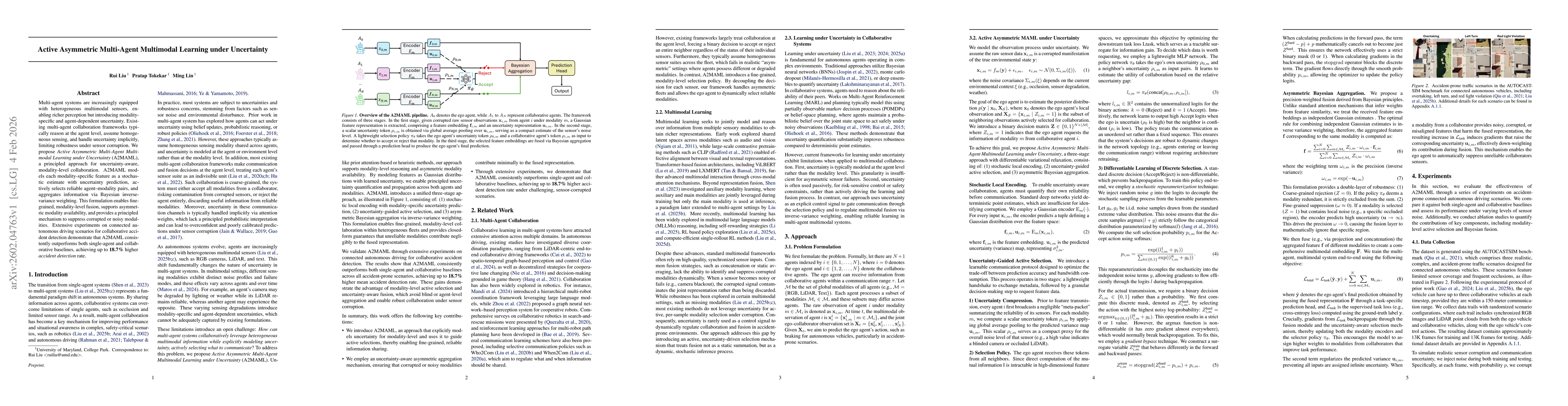 Thumbnail for Active Asymmetric Multi-Agent Multimodal Learning under Uncertainty