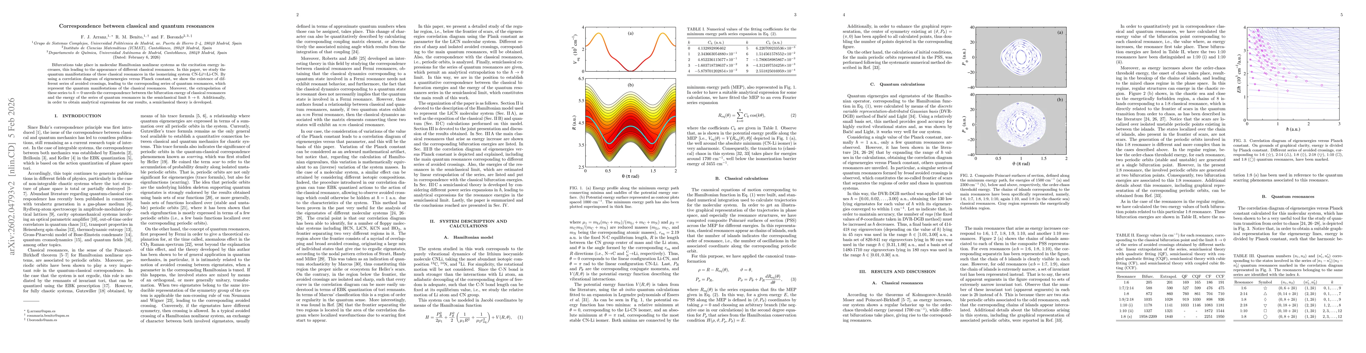Thumbnail for Correspondence between classical and quantum resonances