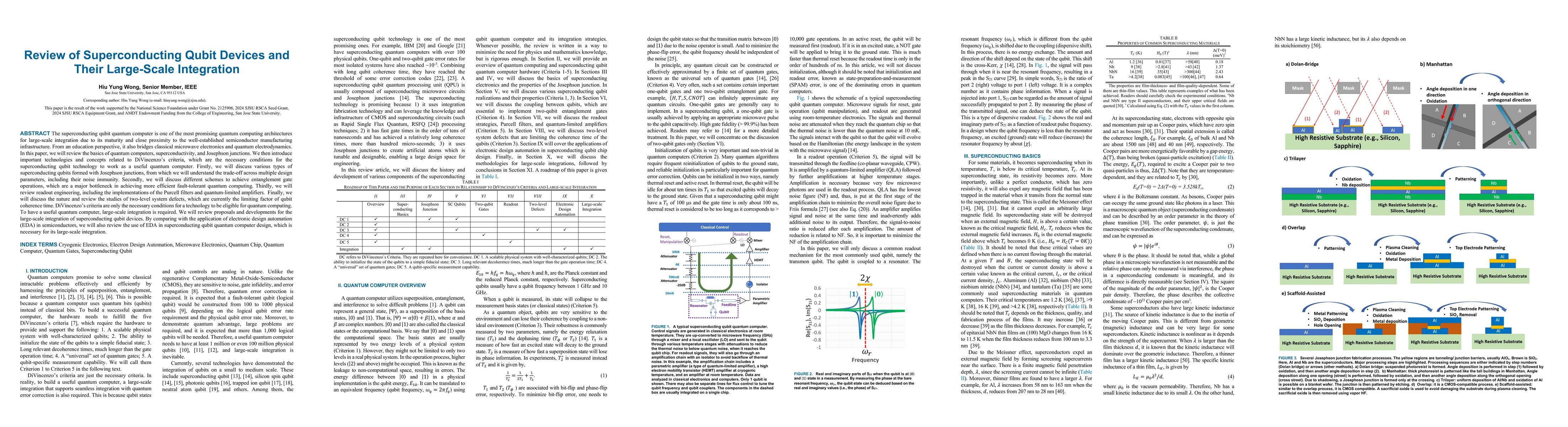 Thumbnail for Review of Superconducting Qubit Devices and Their Large-Scale Integration