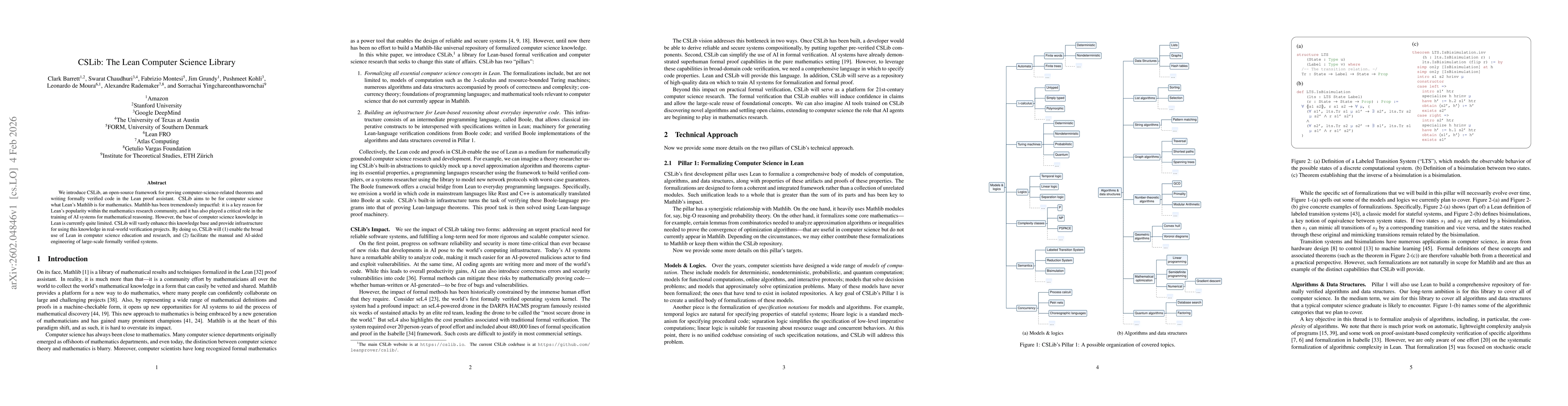 Thumbnail for CSLib: The Lean Computer Science Library