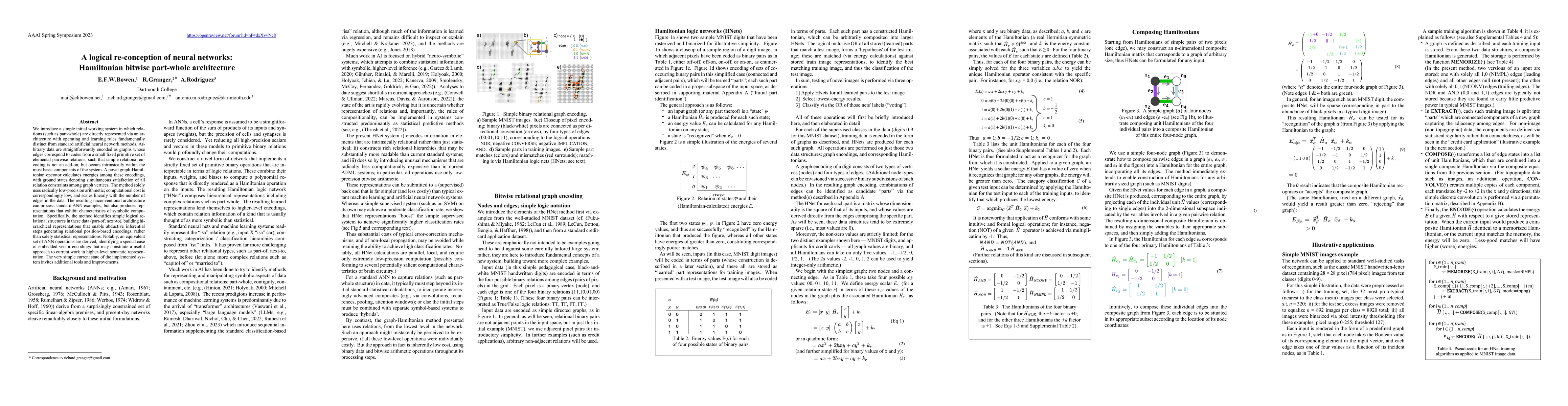 Thumbnail for A logical re-conception of neural networks: Hamiltonian bitwise part-whole architecture