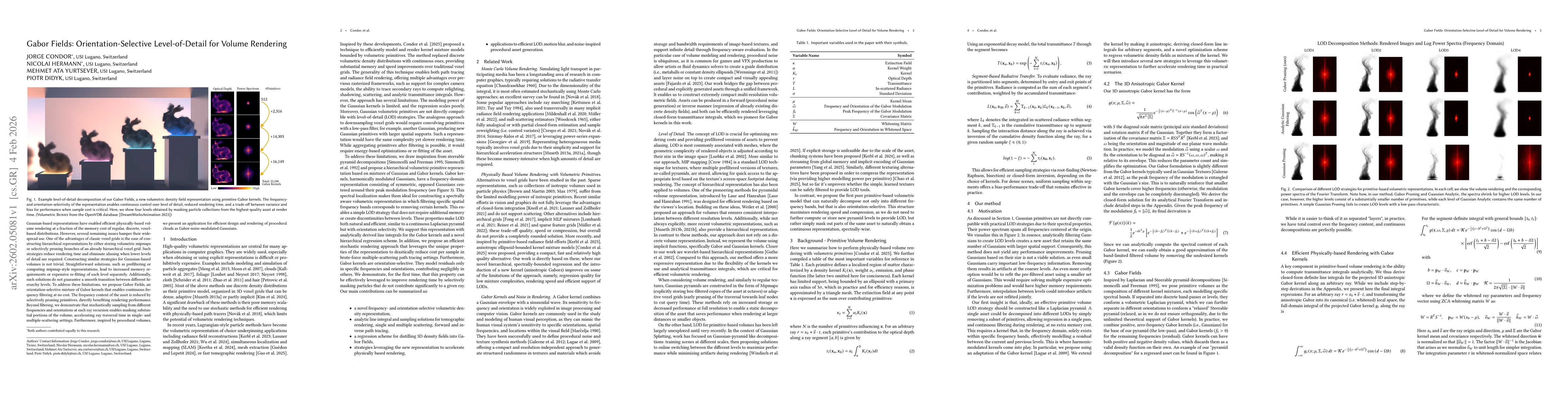 Thumbnail for Gabor Fields: Orientation-Selective Level-of-Detail for Volume Rendering