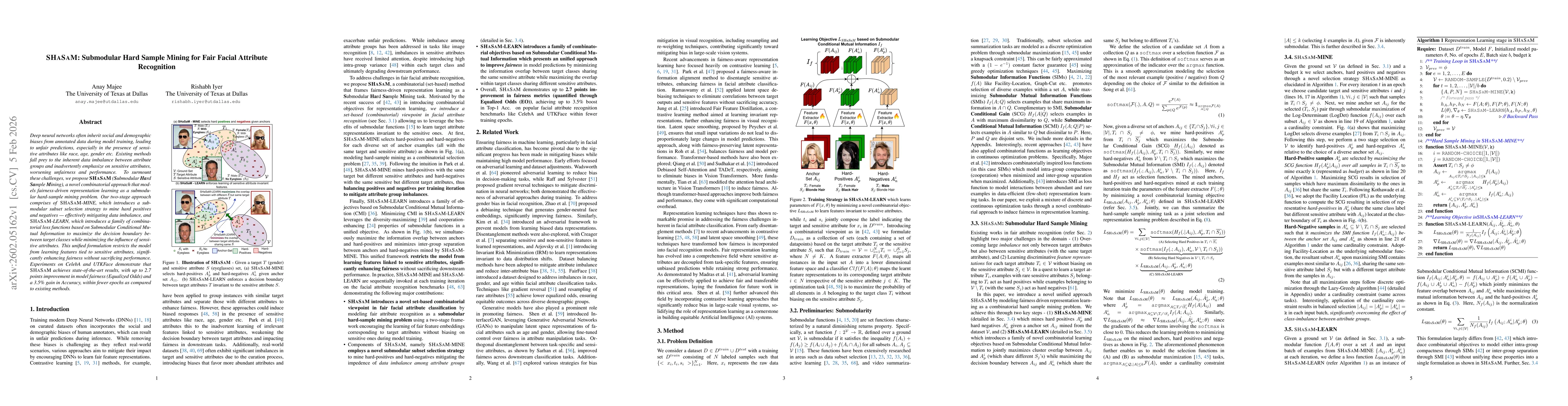 Thumbnail for SHaSaM: Submodular Hard Sample Mining for Fair Facial Attribute Recognition